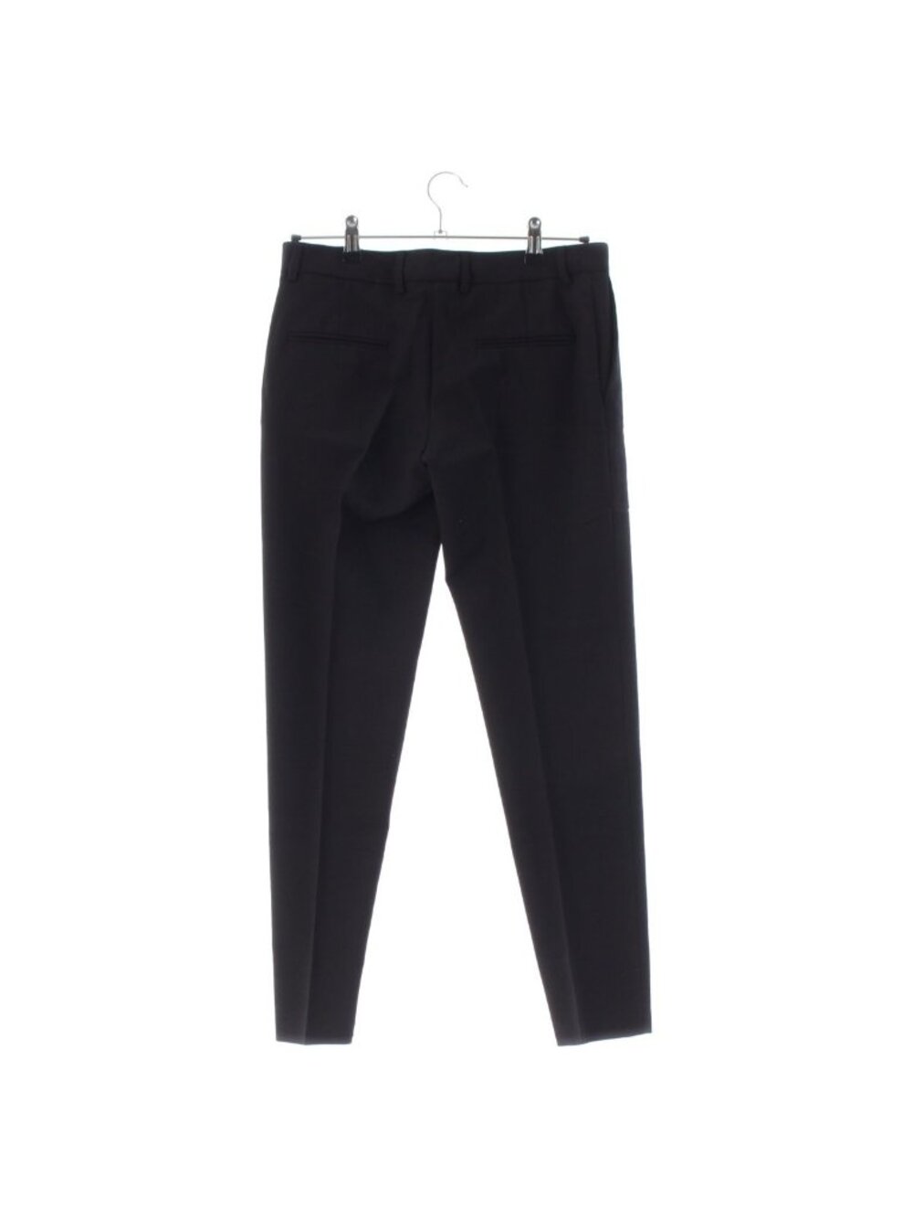 Saint Laurent Wool Side Zip Trousers Pants Black 34 - Picture 2 of 10
